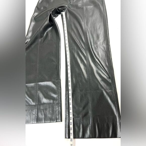 Revolve 7 For All Mankind Vegan Leather Easy Trousers - Picture 13 of 14